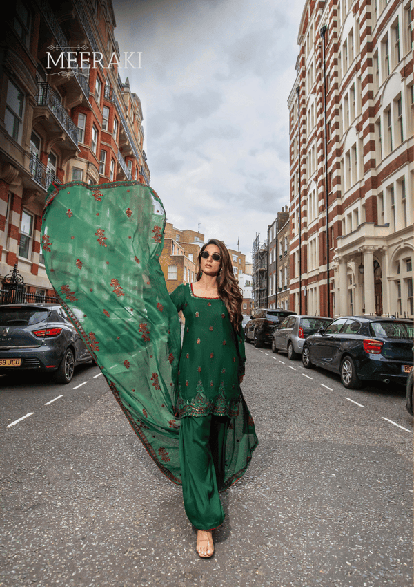 Deep Bottle Green MEERAKI