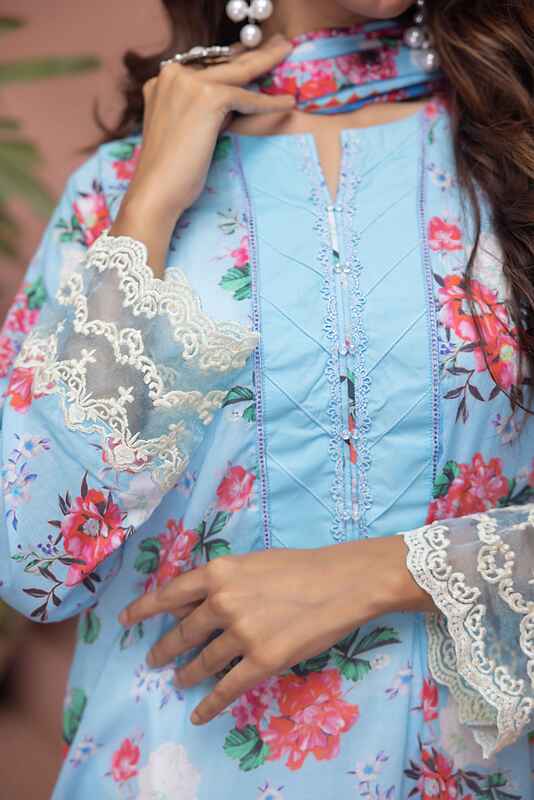 Floral Blue MEERAKI