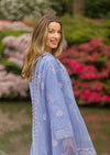 Dusty Lavender Chickenkari Suit MEERAKI