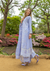 PALE BLUE- 3PC CHIKANKARI SUIT MEERAKI